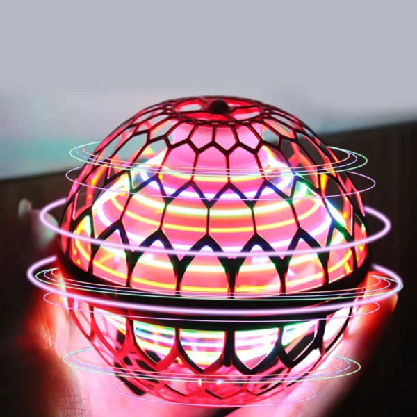 Flying Spinner Fidget Toys Flying Ball Toy Controllable Magic Ball Boomerang Flyorb Magic Drone Orb Fly Nova Child Gift Kids Toy (random color)